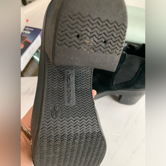 Bakers suede chunky ankle boots size 8 - Picture 4 of 5